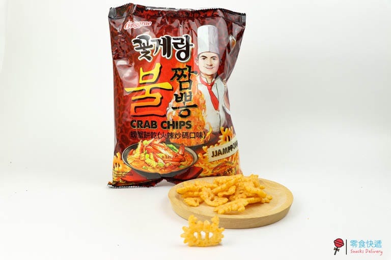 火辣炒碼螃蟹餅乾 🦀 喝酒必備的零食,讓你一口接一口!